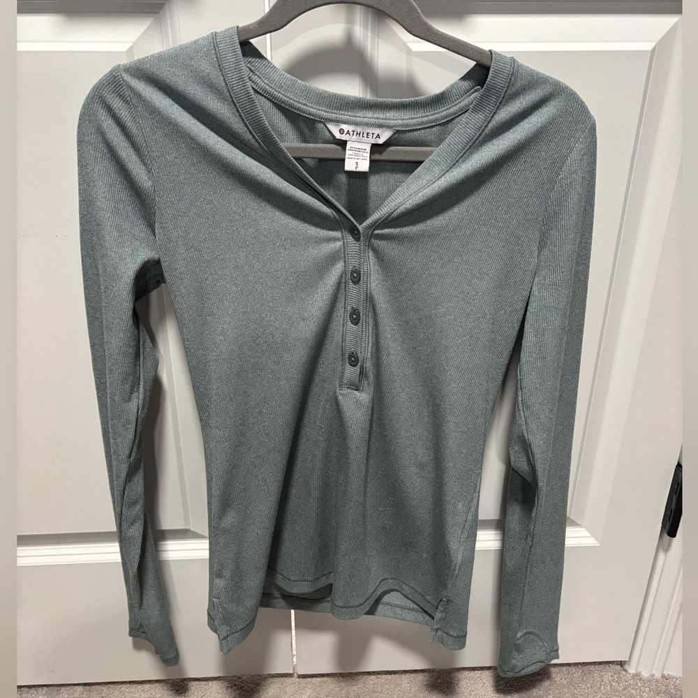 Athleta Henley - Small